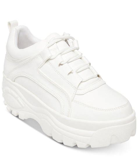 kids white sneakers|kids white platform sneakers.